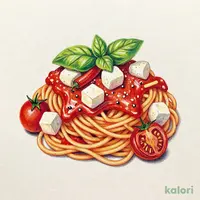 フレッシュモッツァレラとポモドーロのパスタ