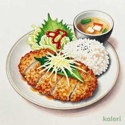 三元豚のおろしかつ御膳