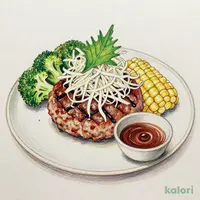 Japanese-Style Grated Daikon Radish Hamburger Steak