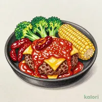 旨トマチーズハンバーグ