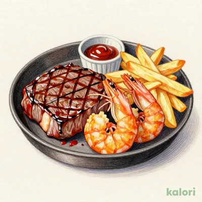 Thick-Cut Steak & Jumbo Fried Shrimp