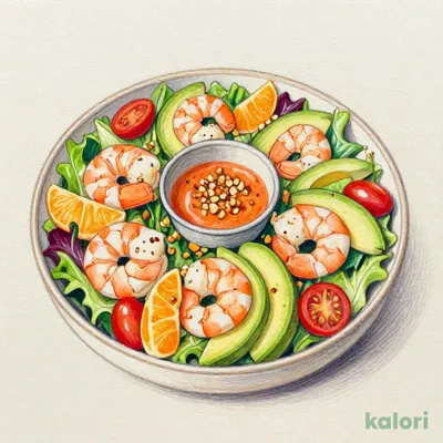 Shrimp & Avocado Salad