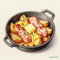 Baked Potato with Butter & Cheese
