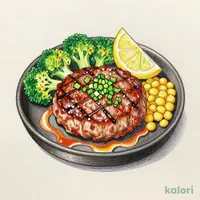 ねぎ塩レモンハンバーグ