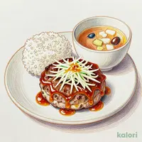 おろしハンバーグ定食