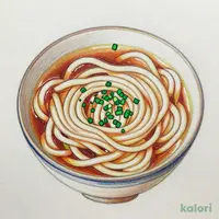 かけうどん(揚げ玉・七味含まない)