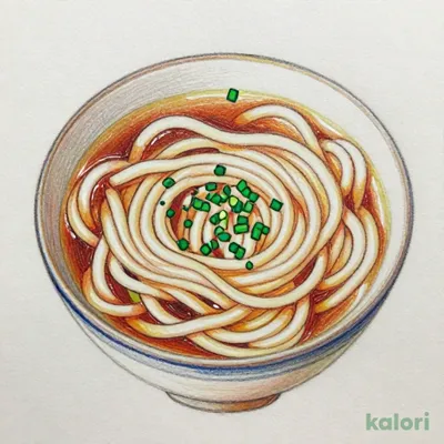かけうどん(揚げ玉・七味含まない)
