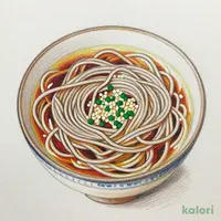 北海道かけそば(揚げ玉・七味含まない)