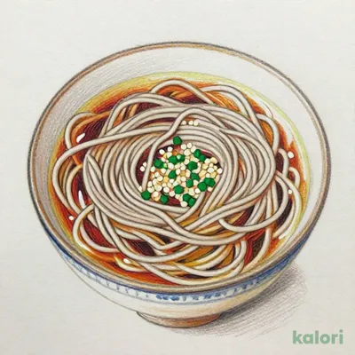 北海道かけそば(揚げ玉・七味含まない)