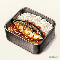 Mackerel Simmered in Miso Bento