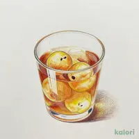 焼酎の梅割り