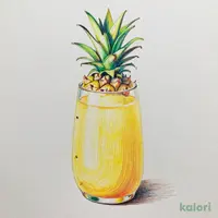 生絞りパイナップルジュース