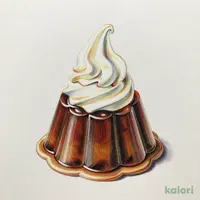 自家製珈琲ゼリーソフト