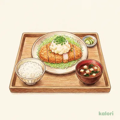 Grated Daikon Roast Cutlet Set