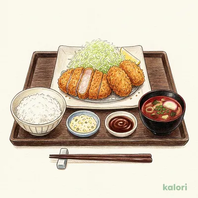 Fried Oysters & Roast Cutlet Set