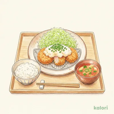 Grated Daikon Fillet Cutlet Set