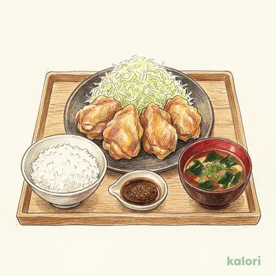 から好し定食（4個）