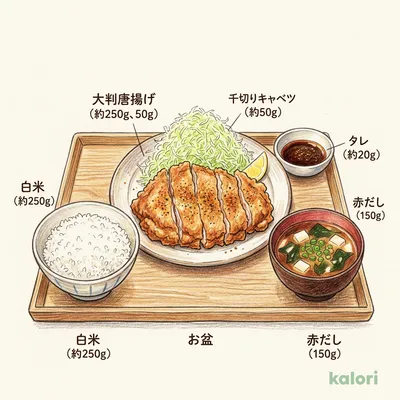 Large Fried Chicken Set