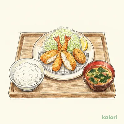海鮮ミックスフライ定食