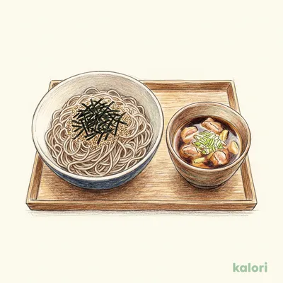 鶏つけ汁蕎麦