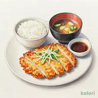 信州名物　山賊焼き定食