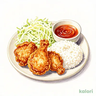 から好し定食（3個）