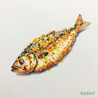 Fried Horse Mackerel (1 Piece)