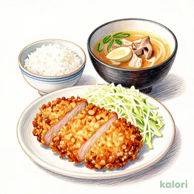 Large Pork Miso Soup Set