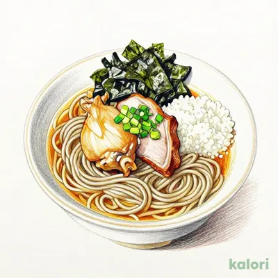Double Soba with Chicken Dipping Sauce & Mini Rice Bowl Set