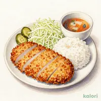 ハーブ三元豚 ロースかつ定食