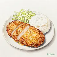 ハーブ三元豚 厚切りリブロースかつランチ