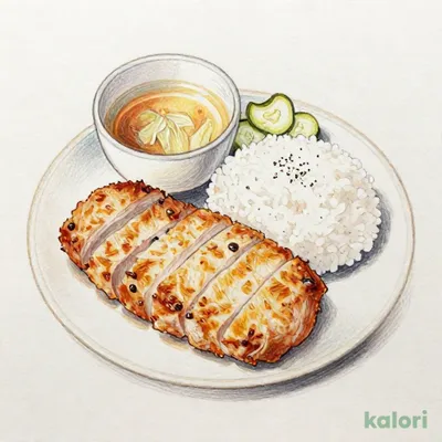 大麦仕上三元豚 ヒレかつ定食