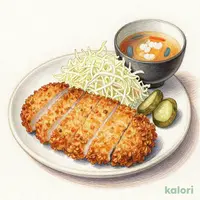 大麦仕上三元豚 ロースかつ定食