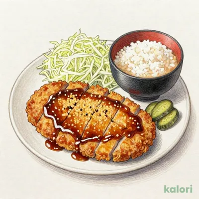 大麦仕上三元豚 味噌ロースかつランチ
