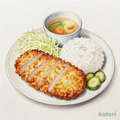大麦仕上三元豚 棒ヒレかつランチ