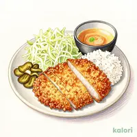 おろしロースかつ御飯