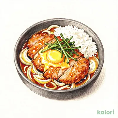 Pork Fillet Cutlet Hot Pot Rice Bowl