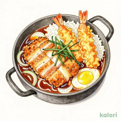 ひれ海老鍋御飯