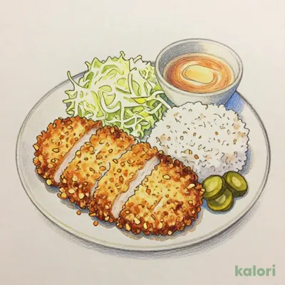 Bite-Sized Pork Cutlet Set Meal