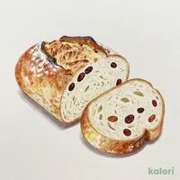 French Bread with 2 Types of Raisins