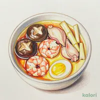 8-Ingredient Chawanmushi (Steamed Egg Custard) with Shrimp