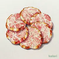 あらびきポークステーキ