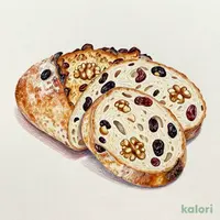 くるみが香ばしいレーズン入りフランスパン