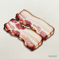 Sliced Hanging Bacon
