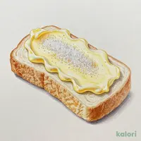 ふんわりシュガーマーガリンのパン