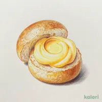 カスタードクリームパン