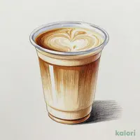 カフェラテ 生乳50%入り