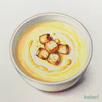 クルトン入りコーンクリーム