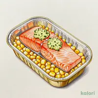 Salmon Baked with Parsley Butter