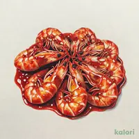 スチームえびのヤンニョム和え